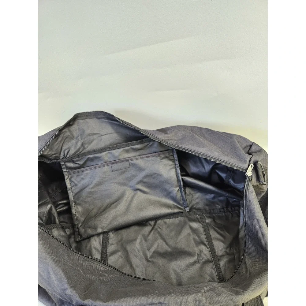 Samsonite Duffel Bag Mens X-Large Black Nylon Travel Gym Packable 27in